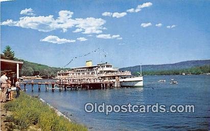 MV Mt Washington Alton Bay, NH USA Ship 1963 