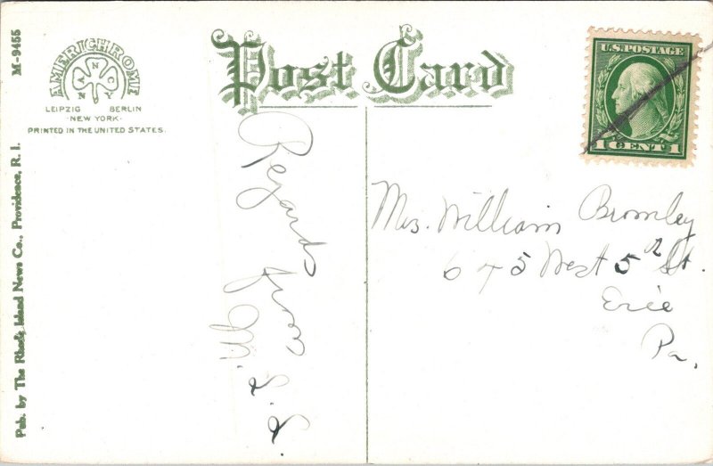 Newport,Rhode Island~Ogden Goelet’s Residence~VTG Postcard~KA18