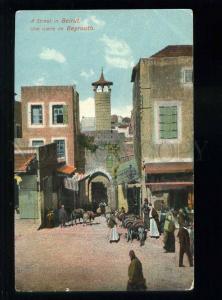 213682 LEBANON BEYROUTH street view Vintage postcard