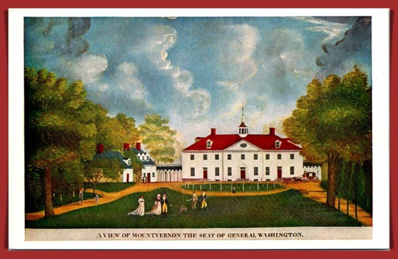 Washington DC - View Of Mount Vernon - National Gallery Of Art - [DC-411]