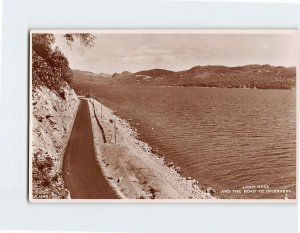 Postcard Loch Ness And The Road To Inverness Scotland