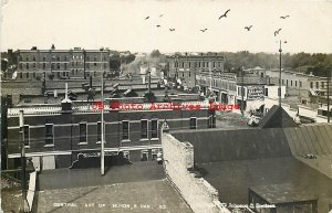 SD, Huron, South Dakota, RPPC, Central Business District, Johnson & Jordan Photo