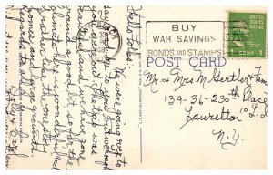 Postcard BEACH SCENE Long Beach California CA AR7115