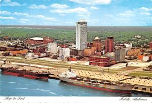 Ship in Port - Mobile, Alabama