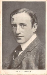 US18 Europe 1906 Mr. H.V. Esmond portrait British actor