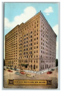 Vintage 1948 Advertising Postcard New Hotel Monteleone New Orleans Louisiana