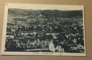 VINTAGE UNUSED  POSTCARD TRIER, GESAMTANSICHT, GERMANY