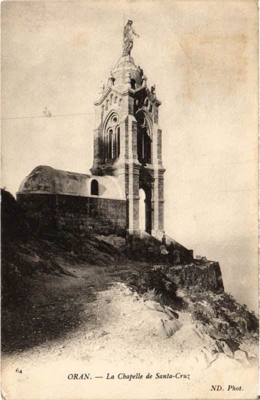 CPA AK ORAN La Chapelle de Santa-Cruz ALGERIE (1187728)