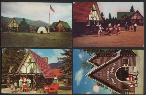 Lot of 5 NH JEFFERSON Santa's Village on Route 2 White Mountains ~ Chrome