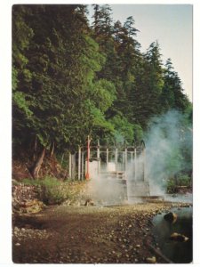 Harrison Hot Springs, Harrison Lake, British Columbia, Chrome Postcard