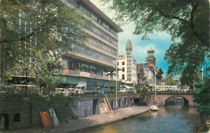 Postcard Netherlands Utrecht Oude Gracht