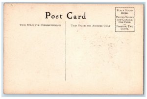 EB Scofleld Artist Signed Postcard Christmas Ringing Bells Holly Berries c1910s