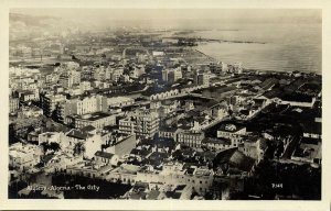 algeria, ALGIERS ALGER, The City, Panorama (1930s) RPPC Postcard