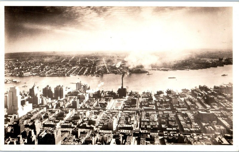 East View from The Empire State Building New York City, New York Postcard