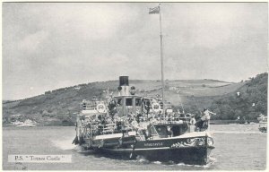 PS Totnes Castle, River Dart Steamboat Company, South Devon England Postcard