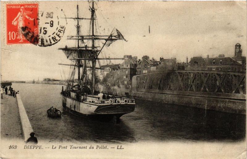 CPA DIEPPE-Le Pont Tournant du Pollet (347207)