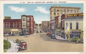 Tennessee Johnson City Main Steet Looking East