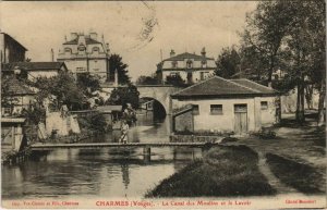 CPA CHARMES - Le canal des moulins (153781)