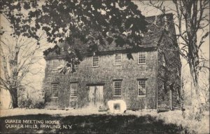 Pawling New York NY Quaker Meeting House c1910 Vintage Postcard