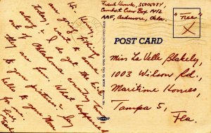 Busy Person's Correspondence Card