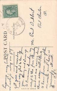 F12/ Baseball Sports Comic Postcard c1916 Elmore Ohio Ball Cap 14