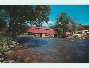 Unused Pre-1980 COVERED BRIDGE West Cornwall Connecticut CT t8039