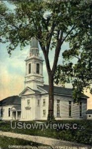 Congregational Church - Greens Farms, Connecticut CT Postcard