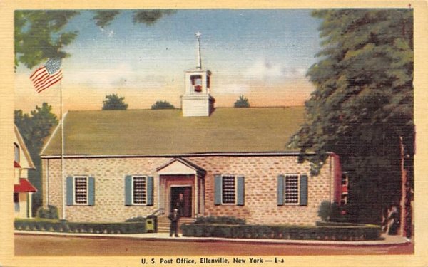 US Post Office Ellenville, New York