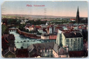 Postcard - Totalansicht - Metz, France