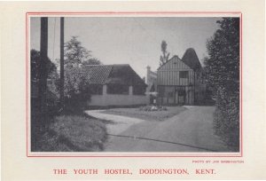 Doddington Youth Hostel Kent Welcomes You Old Postcard