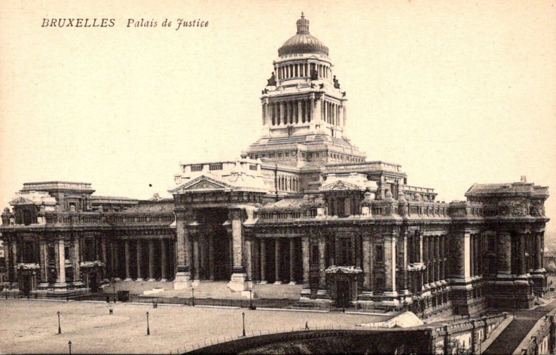 Belgium Brussels Palais du Justice