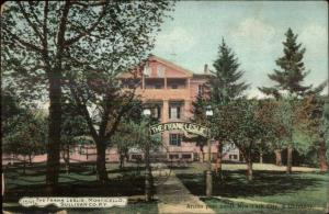 Monticello NY Sullivan Co The Frank Leslie c1910 Postcard