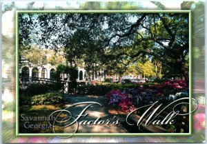 Postcard - Factor's Walk - Savannah, Georgia