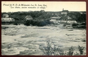 dc1269- LAC ST. JEAN Quebec Postcard 1920s Prieure de N.D. de Mistassini