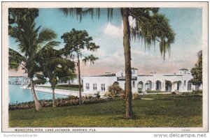 Florida Sebring Lake Jackson Municipal Pier Curteich
