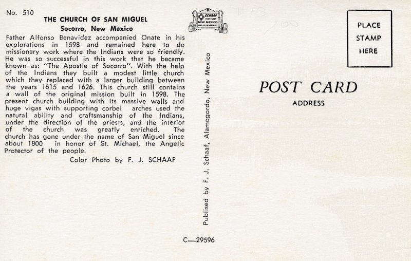 San Miguel Church, Socorro, NM