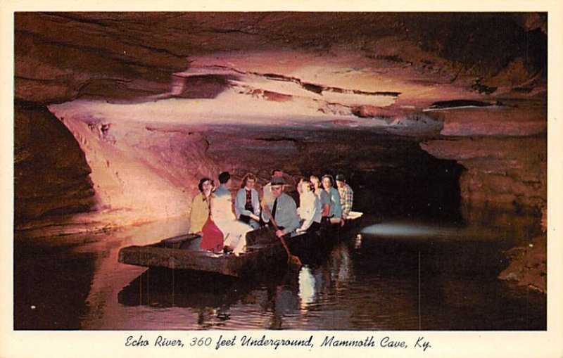 Echo river 360 Feet Underground in Mammoth Cave KY