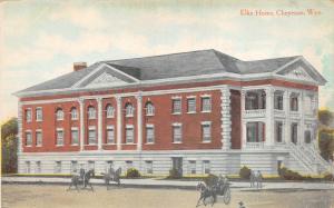 Cheyenne Wyoming c1910 Postcard Elks Home