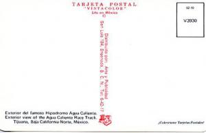 Mexico - Tijuana. Agua Caliente Race Track