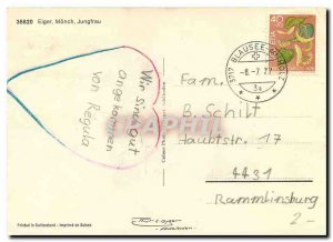 Postcard Modern Eiger Monch Jungfrau