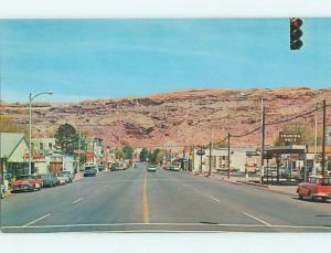 Unused 1950's AMERICAN GAS STATION & cafe & TRADING POST Moab UT r1348@