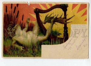 3150221 Smoking FROG w/ HARP by SAPMIK vintage 1900 year PC