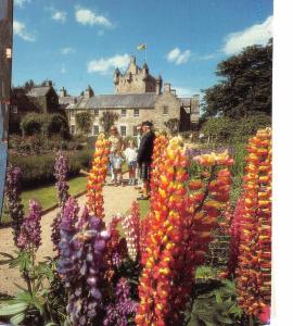 BT18261 view of castlke from the gardens cawdor castle nairn  scotland