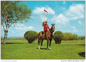 Canada Royal Canadian Mounted Police On Horseback