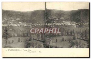 Postcard Old Cantal Vic on Cere Cere View L Auvergne