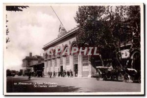 Old Postcard The Marseille Gare Saint Charles