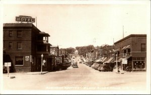 Black River Falls WI~Rotary Club @ Freeman Hotel~Beauty Salon~Hagen's 1940s RPPC