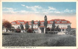 Lakewood Farm House Roscoe, New York Postcard