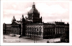 Germany Reichsmessestadt Leipzig Reichsgericht Vintage RPPC 09.80