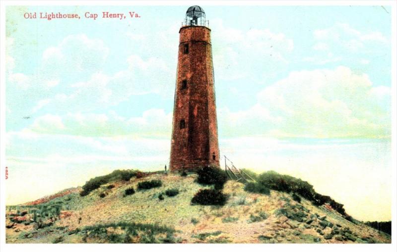 21661 VA Cape Henry  Old Lighthouse